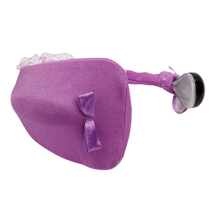 BAILE - STRING AVEC VIBRATEUR AVEC TÉLÉCOMMANDE LILAS - Sensualia