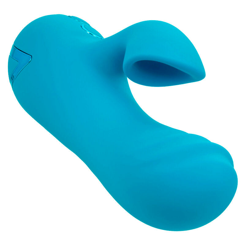 CALEXOTICS - SUNSET BEACH SEDUCER VIBRATEUR & STIMULATEUR 10 FONCTIONS BLEU - Sensualia