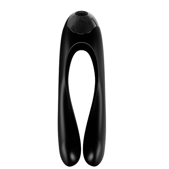 SATISFYER - VIBRATEUR DOIGTS CANDY CANE ORANGE - Sensualia