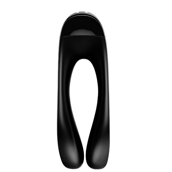 SATISFYER - VIBRATEUR DOIGTS CANDY CANE ORANGE - Sensualia