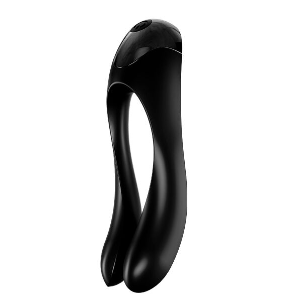 SATISFYER - VIBRATEUR DOIGTS CANDY CANE ORANGE - Sensualia