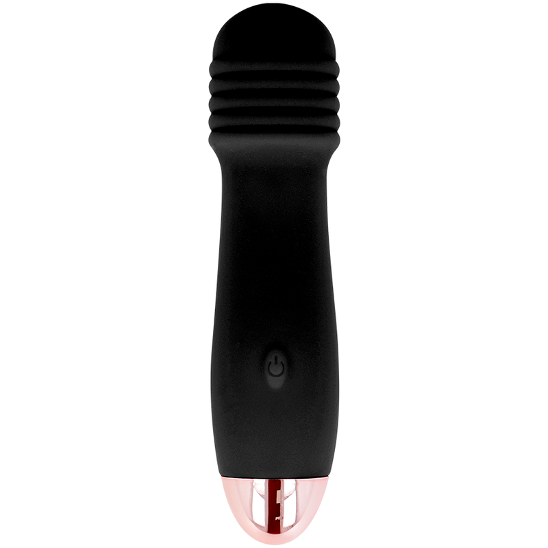 DOLCE VITA - VIBRATEUR RECHARGEABLE TROIS NOIR 7 VITESSES - Sensualia