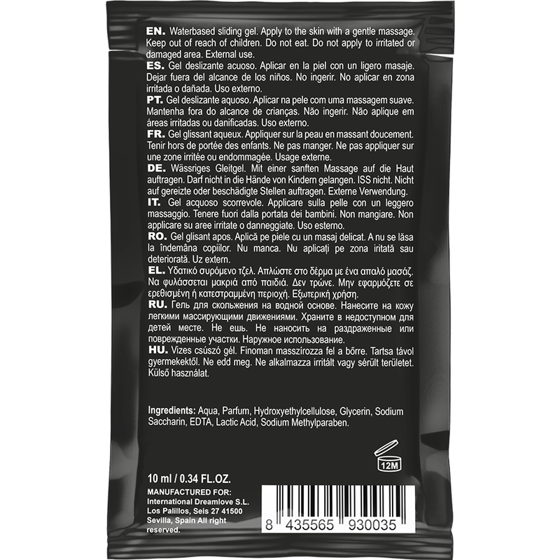 COQUETTE COSMETICS - LUBRIFIANT KISSABLE BASE DEAU DE FRAISE POCHE 10 ML - Sensualia