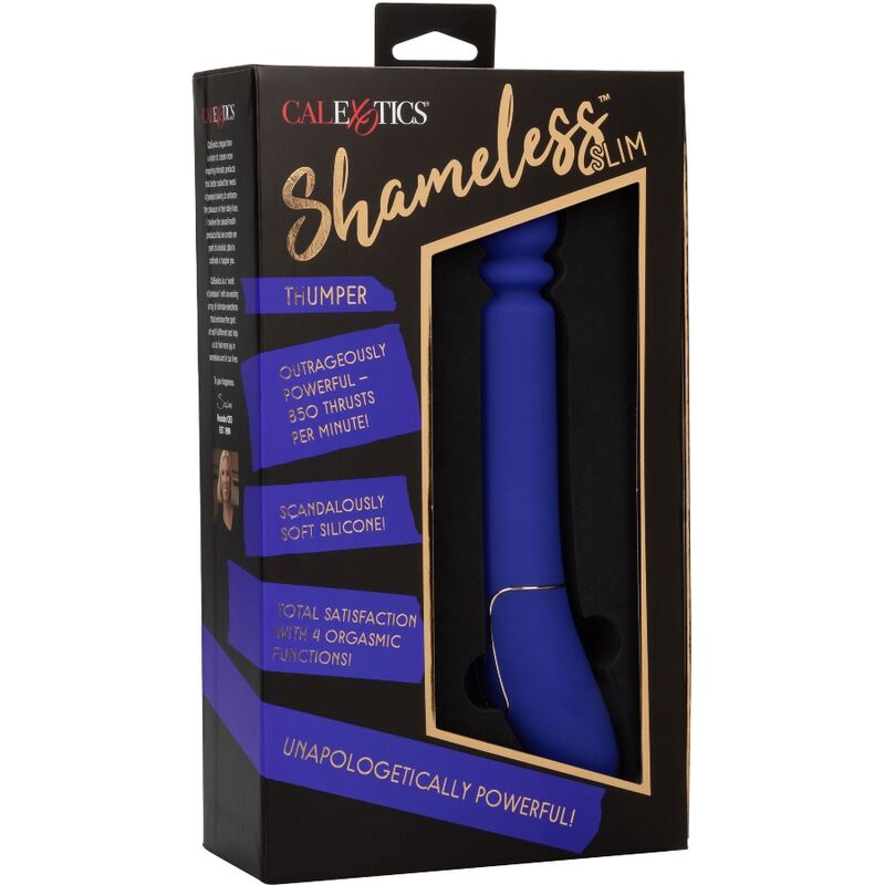 CALEXOTICS - SHAMELESS SLIM THUMPER BLEU - Sensualia