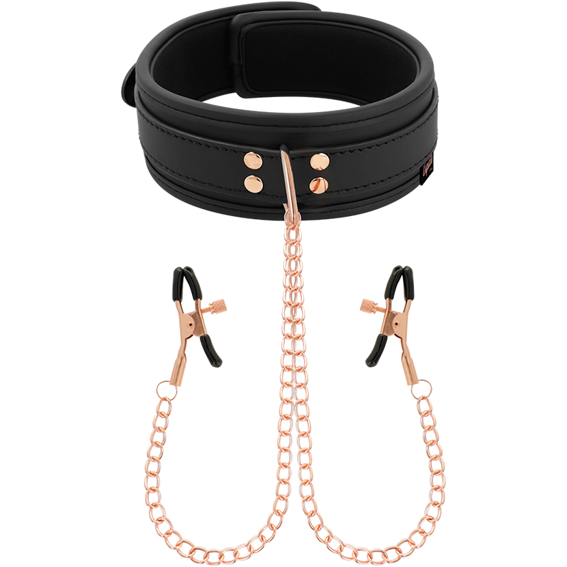 COQUETTE CHIC DESIRE - COLLIER PINCE TIP FANTAISIE AVEC DOUBLURE EN NÉOPRÈNE - Sensualia
