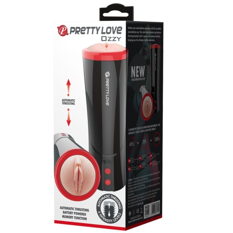 PRETTY LOVE - MASTURBATEUR MULTIFONCTION OZZY - Sensualia