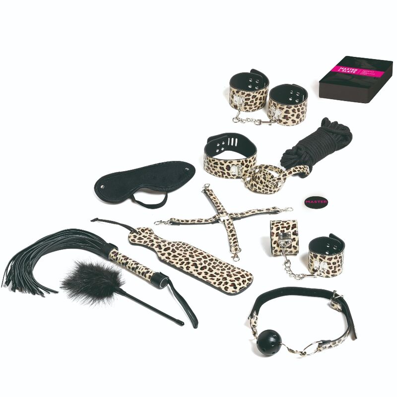 TEASE & PLEASE - SET 13 ACCESSOIRES DE BONDAGE - Sensualia