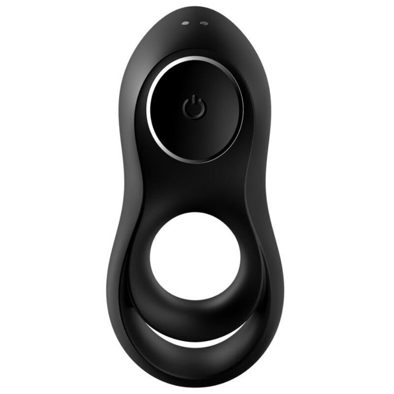 SATISFYER - VIBRATEUR ANNEAU DUO LÉGENDAIRE NOIR - Sensualia