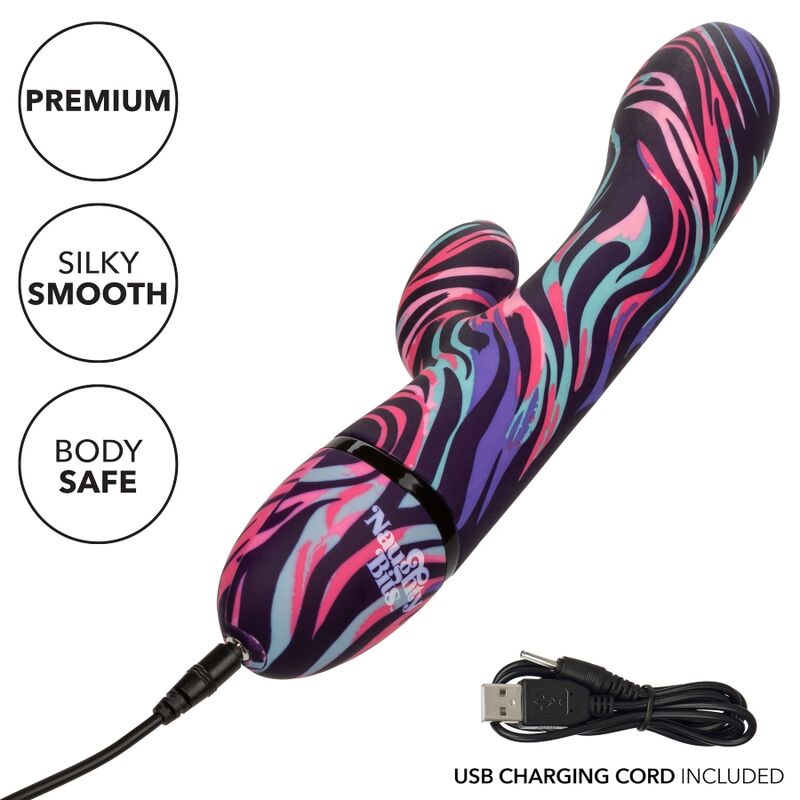 CALEXOTICS - MENAGE A MOI VIBRATEUR DOUBLE BAGUETTE - Sensualia