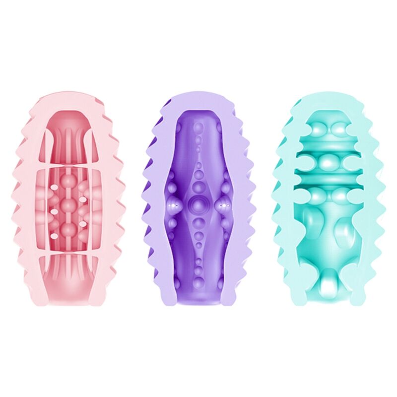 PRETTY LOVE - OEUF MASTURBATEUR DOUBLE FACE 15 UNITÉS - Sensualia
