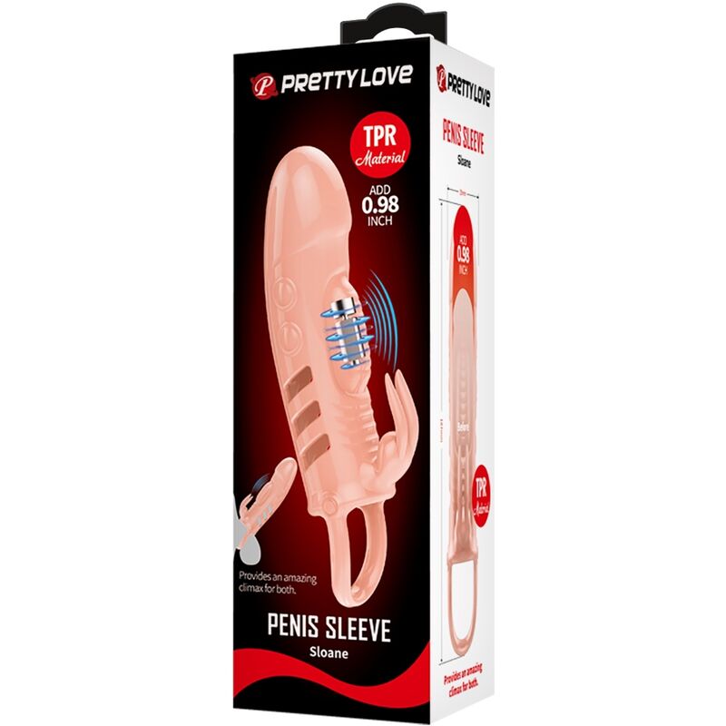 PRETTY LOVE - GAINE PÉNIS NATUREL DE LAPIN SLOANE - Sensualia