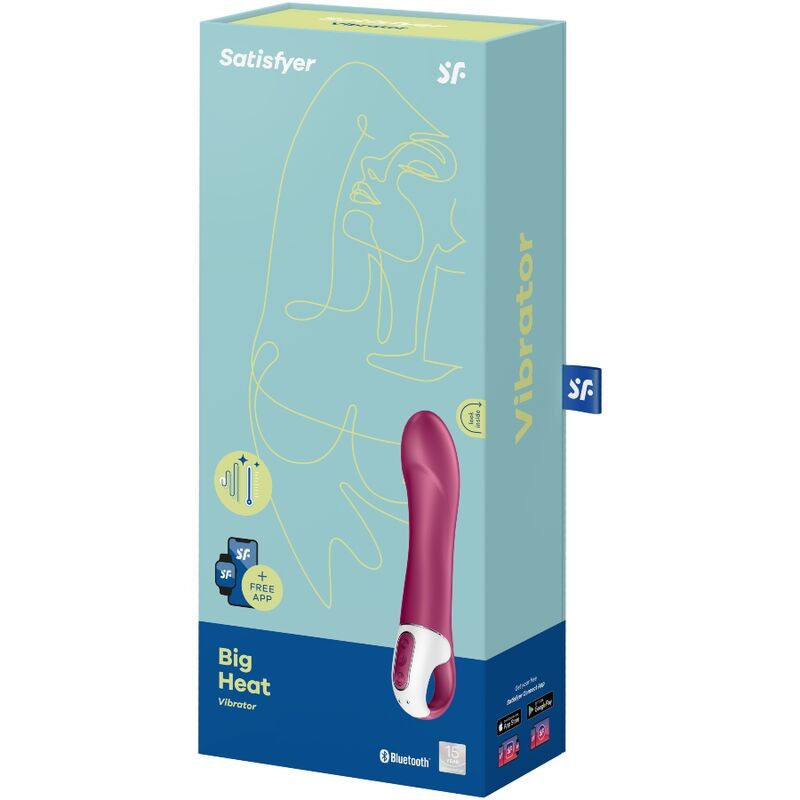 SATISFYER - VIBRATEUR POINTG BIG HEAT - Sensualia