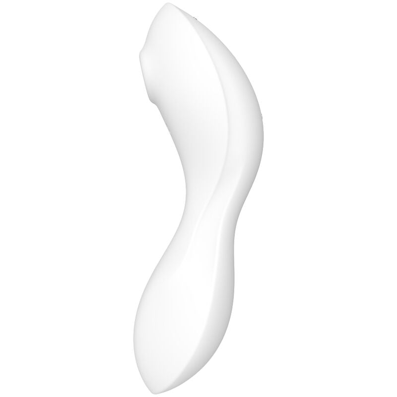 SATISFYER CURVY TRINITY 5 ESTIMULADOR Y VIBRADOR APP - AZUL - Sensualia