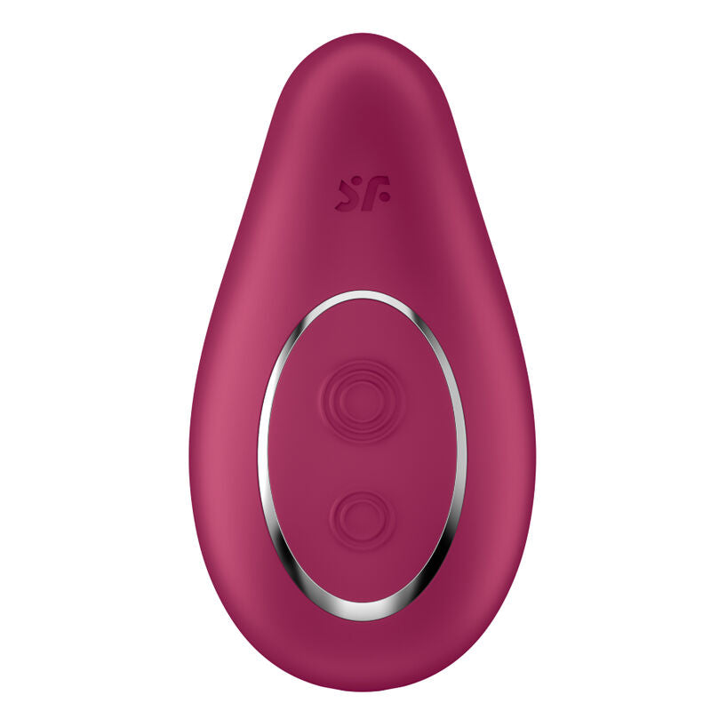 SATISFYER - DIPPING DELIGHT VIBRADOR LAY-ON AZUL - Sensualia