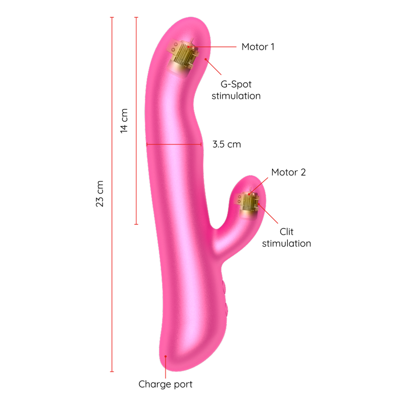 ONINDER - OSLO VIBRATION ET ROTATION ROSE - APPLICATION GRATUITE - Sensualia