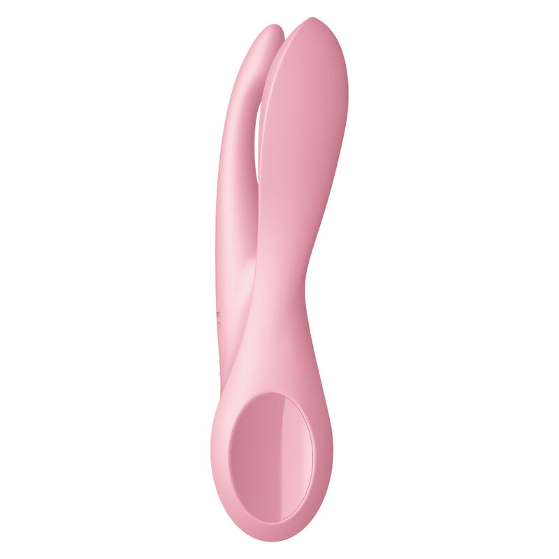 SATISFYER - VIBRATEUR THREESOME 1 BLEU - Sensualia