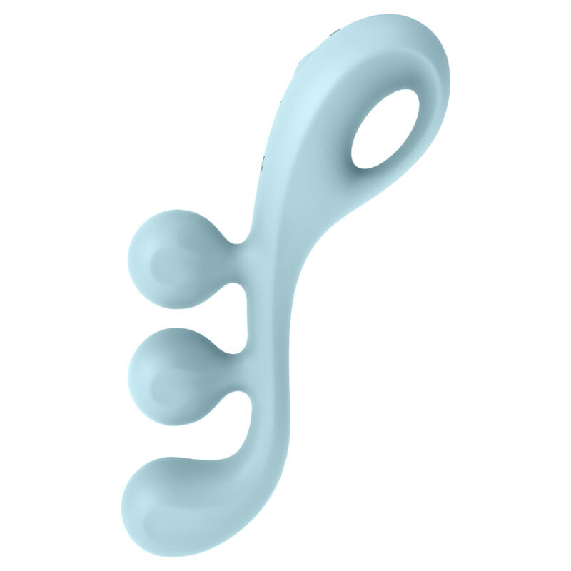 SATISFYER - VIBRATEUR MULTI TRI BALL 2 BLEU - Sensualia