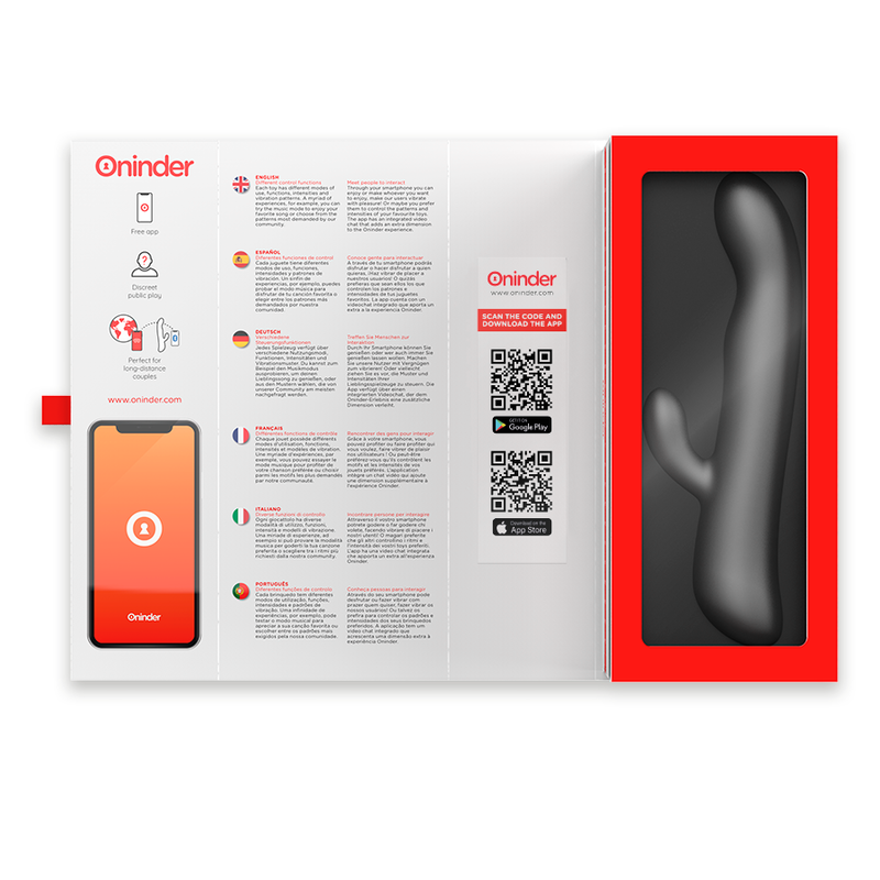 ONINDER - OSLO VIBRATION ET ROTATION ROSE - APPLICATION GRATUITE - Sensualia