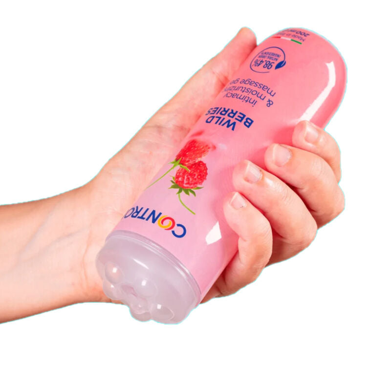 CONTROL - GEL DE MASSAGE 3 EN 1 BAIES SAUVAGES 200 ML - Sensualia