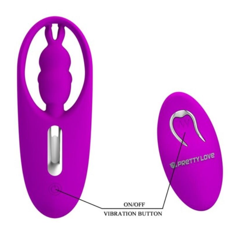 PRETTY LOVE - WILD RABBIT STIMULATEUR POUR CULOTTES AVEC TÉLÉCOMMANDE LILAS - Sensualia
