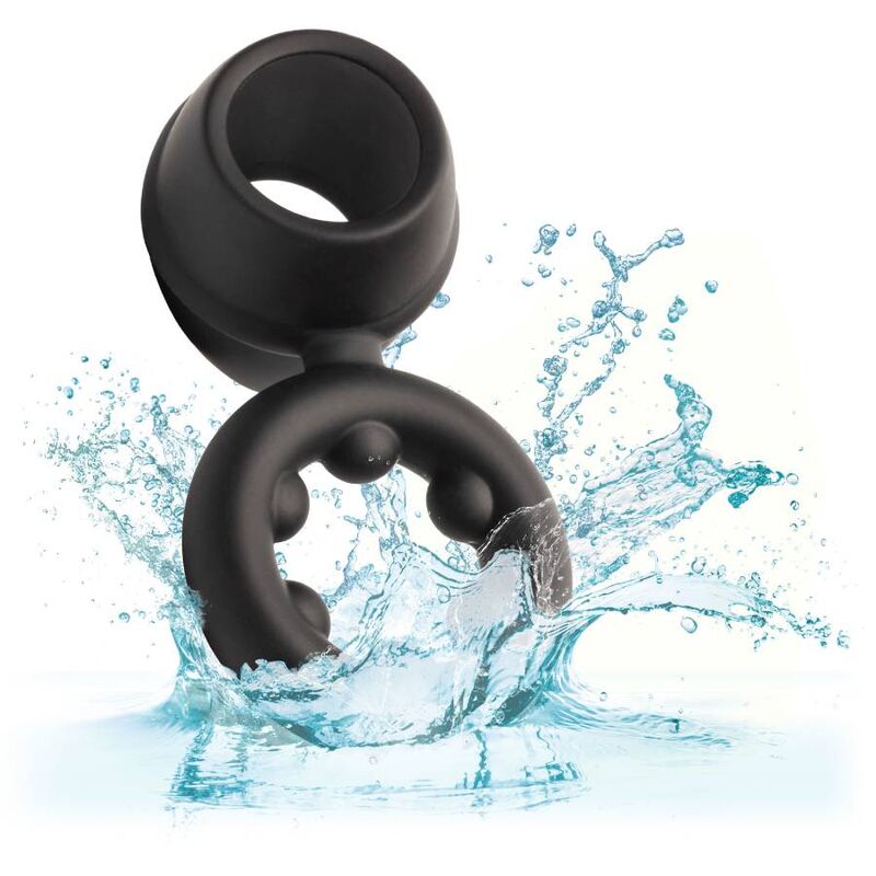 CALEXOTICS - BAGUE ALPHA DUAL MAGNUM NOIR - Sensualia