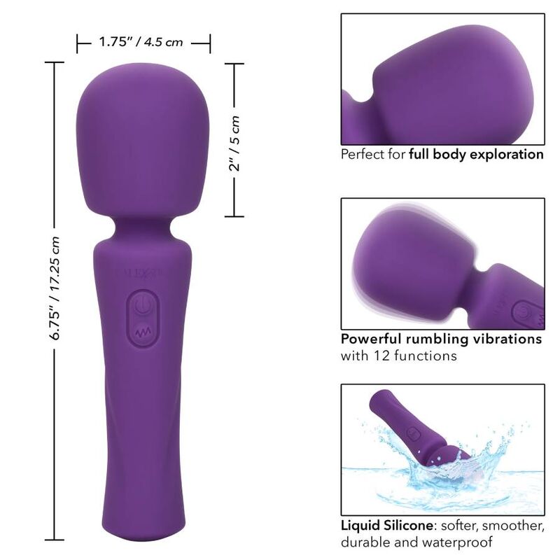 CALEXOTICS - STELLA MASSAGE VIOLET - Sensualia
