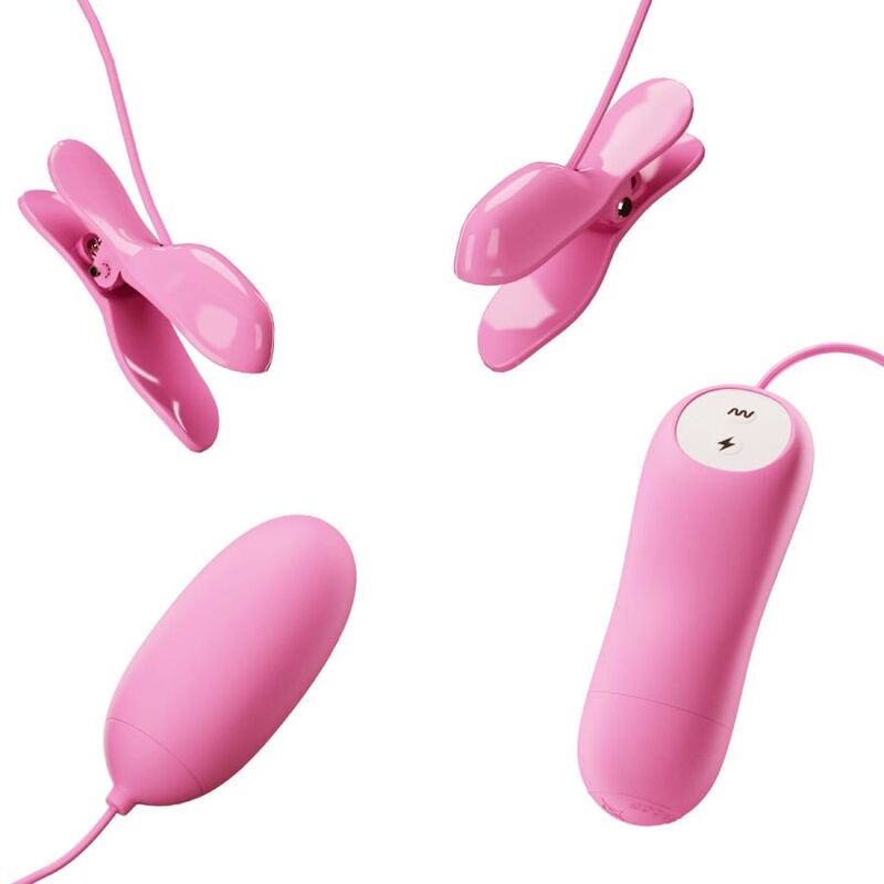 PRETTY LOVE - PINCE ÉPILER AVEC VIBRATION ET ÉLECTROCHOC ROSE - Sensualia