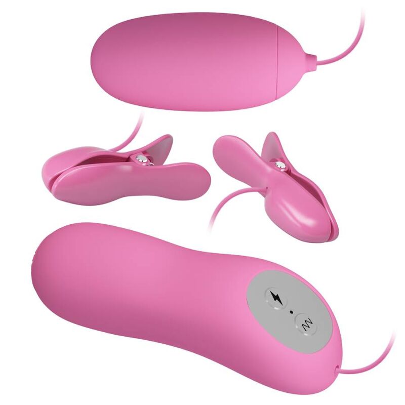 PRETTY LOVE - PINCE ÉPILER AVEC VIBRATION ET ÉLECTROCHOC ROSE - Sensualia