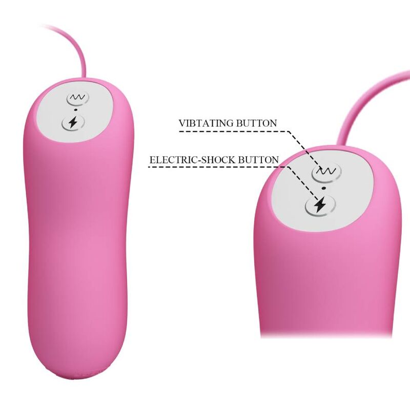 PRETTY LOVE - PINCE ÉPILER AVEC VIBRATION ET ÉLECTROCHOC ROSE - Sensualia