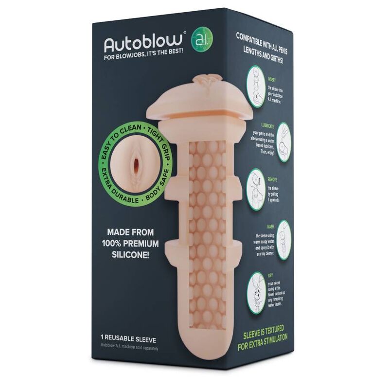 AUTOBLOW - AI VAGINA SLEEVE SKIN - Sensualia