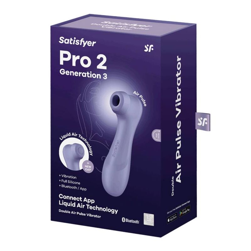 SATISFYER PRO 2 GENERACIÓN 3 - NEGRO BLUETOOTH & APP - Sensualia