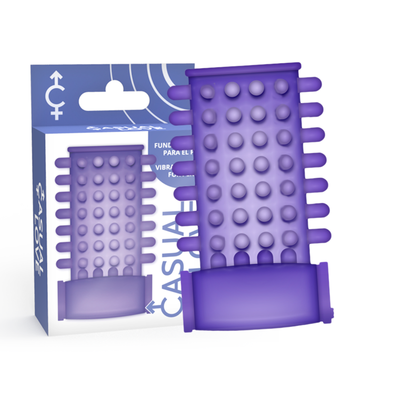 CASUAL LOVE - COUVERCLE DE PÉNIS DE VIBRATEUR LILAS - Sensualia