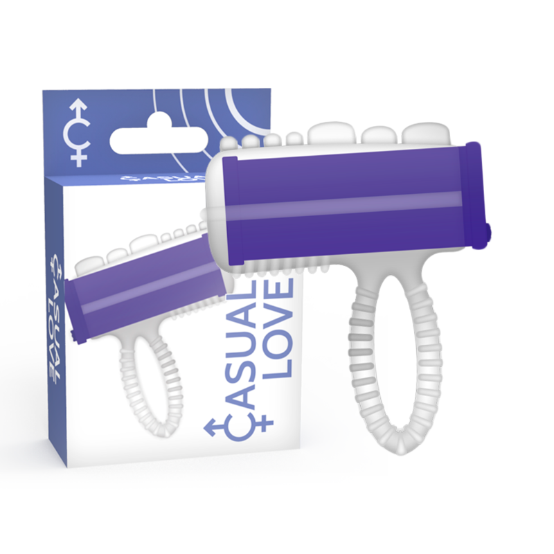 CASUAL LOVE - RING VIBRATOR LILAC TONGUE - Sensualia