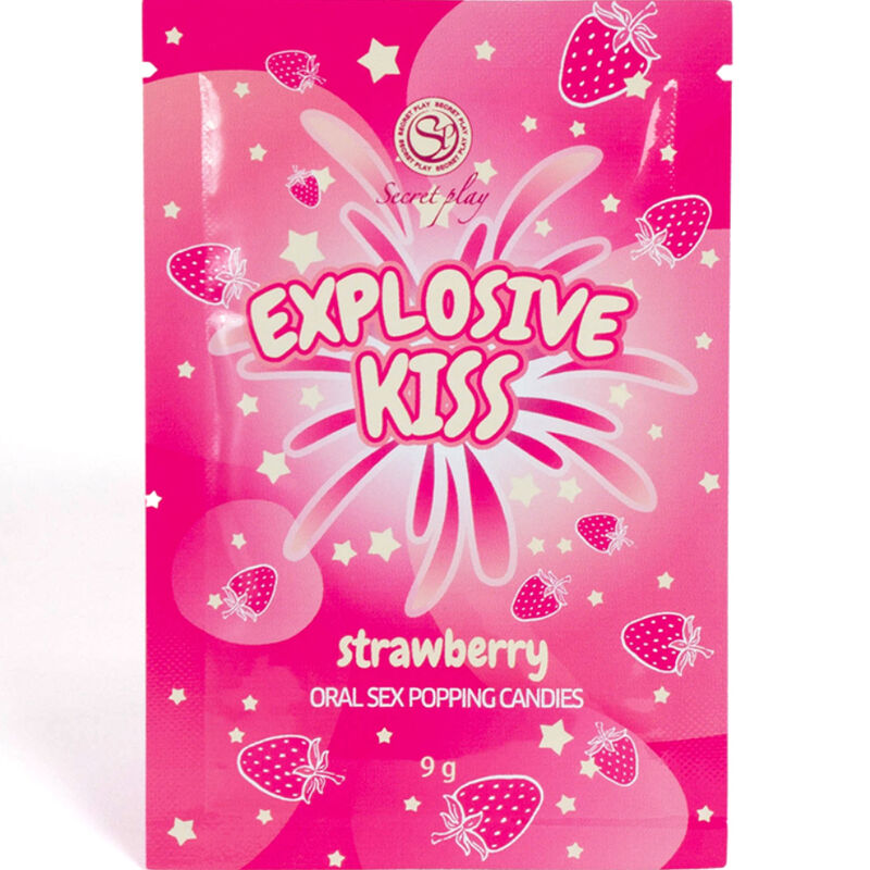 SECRETPLAY - BONBONS EXPLOSIFS À LA FRAISE - Sensualia