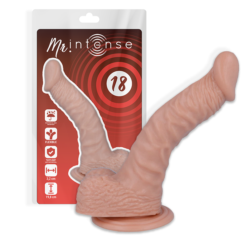 MR INTENSE - 18 PÉNIS RÉALISTE 19.8 CM -O- 3.2 CM MR. INTENSE