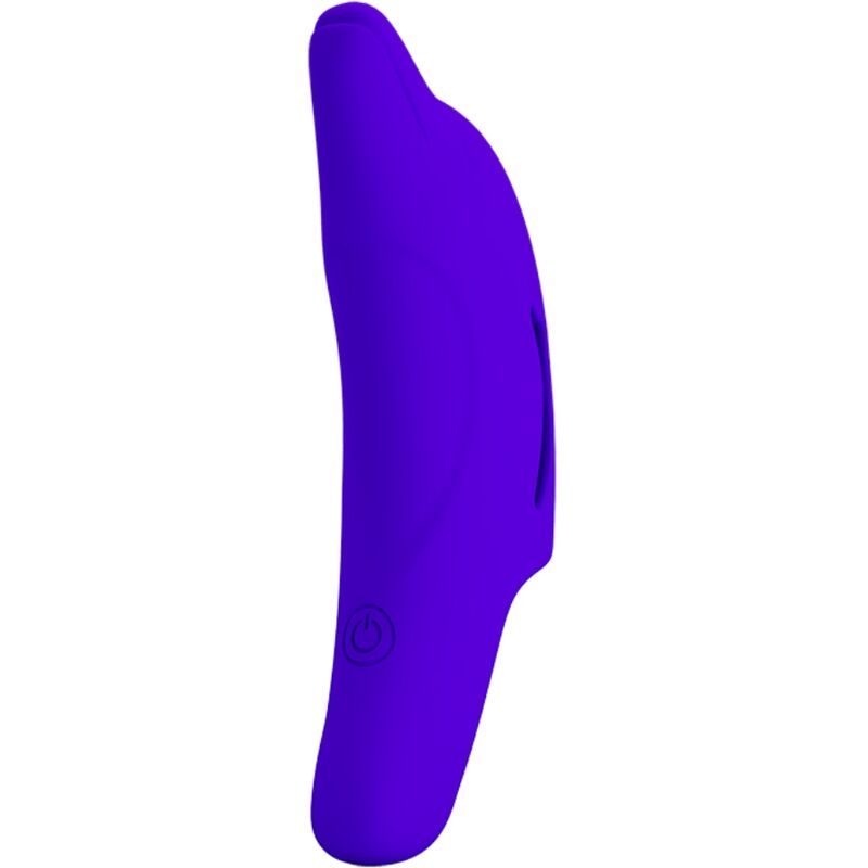 PRETTY LOVE - PUISSANT STIMULATEUR DE DOIGTS BLEU FONCÉ DELPHINI - Sensualia