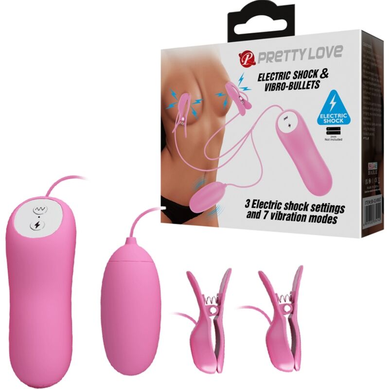 PRETTY LOVE - PINCE ÉPILER AVEC VIBRATION ET ÉLECTROCHOC ROSE - Sensualia