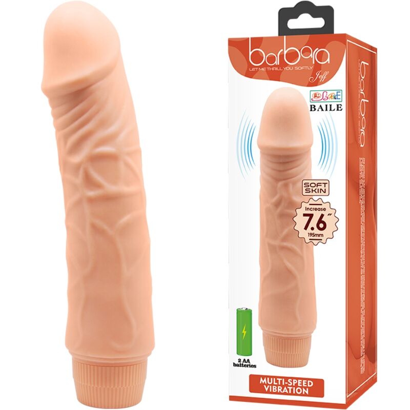 BAILE - VIBRATEUR RÉALISTE BARBARA 20 CM - Sensualia