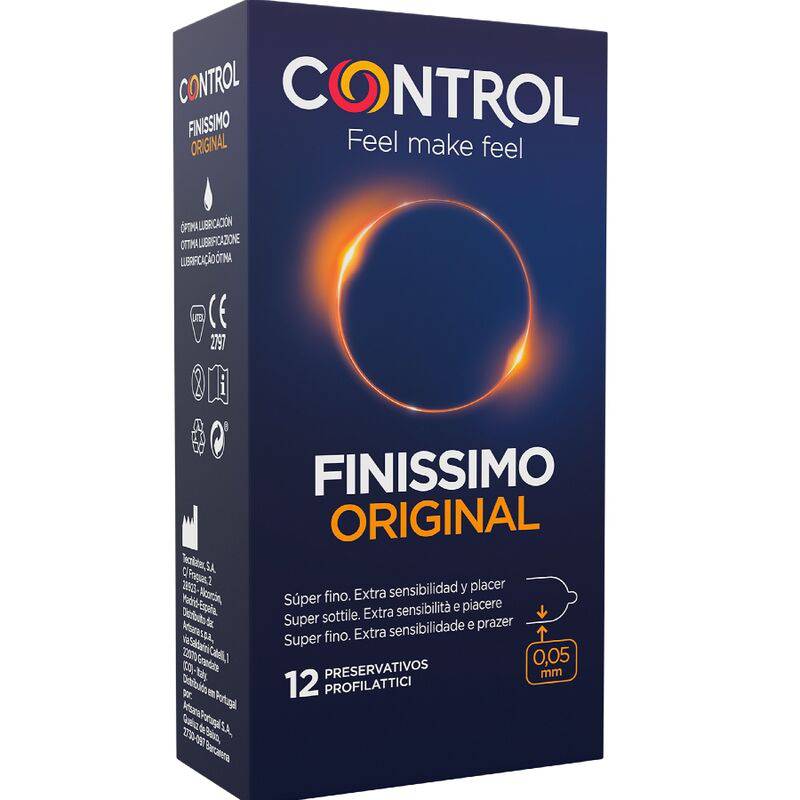 CONTROL - FINISSIMO CONDOMS 12 UNITS - Sensualia