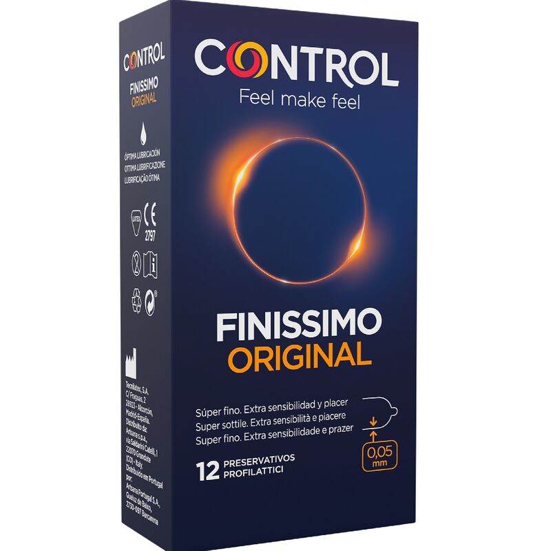 CONTROL - FINISSIMO CONDOMS 12 UNITS - Sensualia