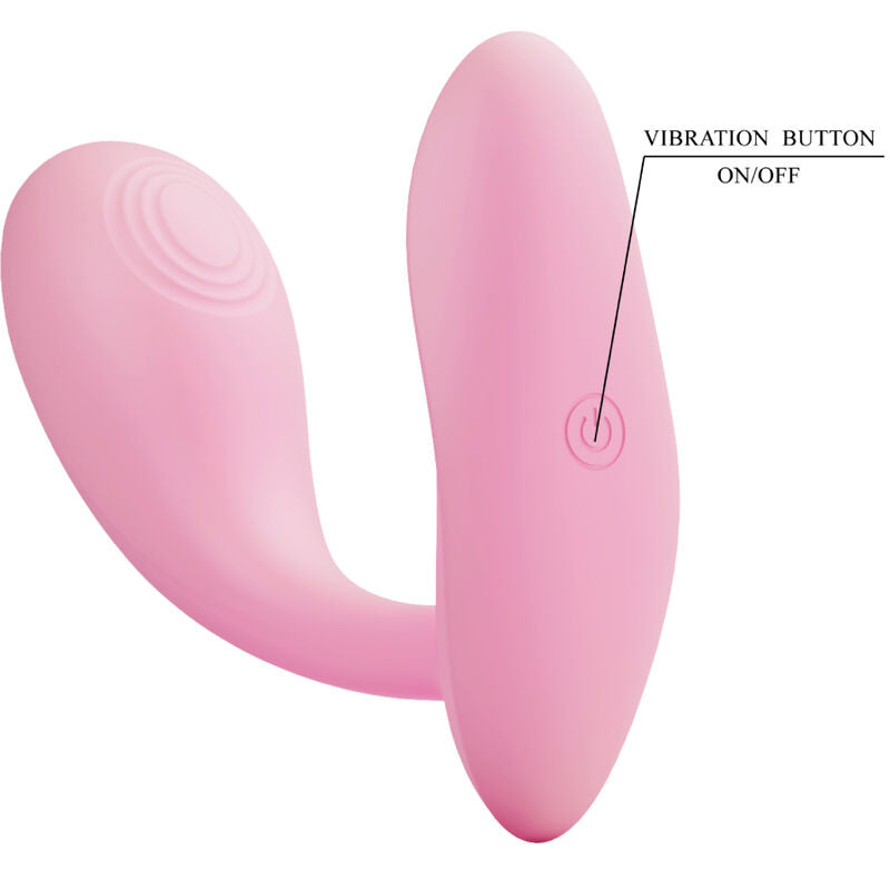 PRETTY LOVE - BAIRD APPLICATION G-SPOT 12 VIBRATIONS RECHARGEABLE ROSE - Sensualia