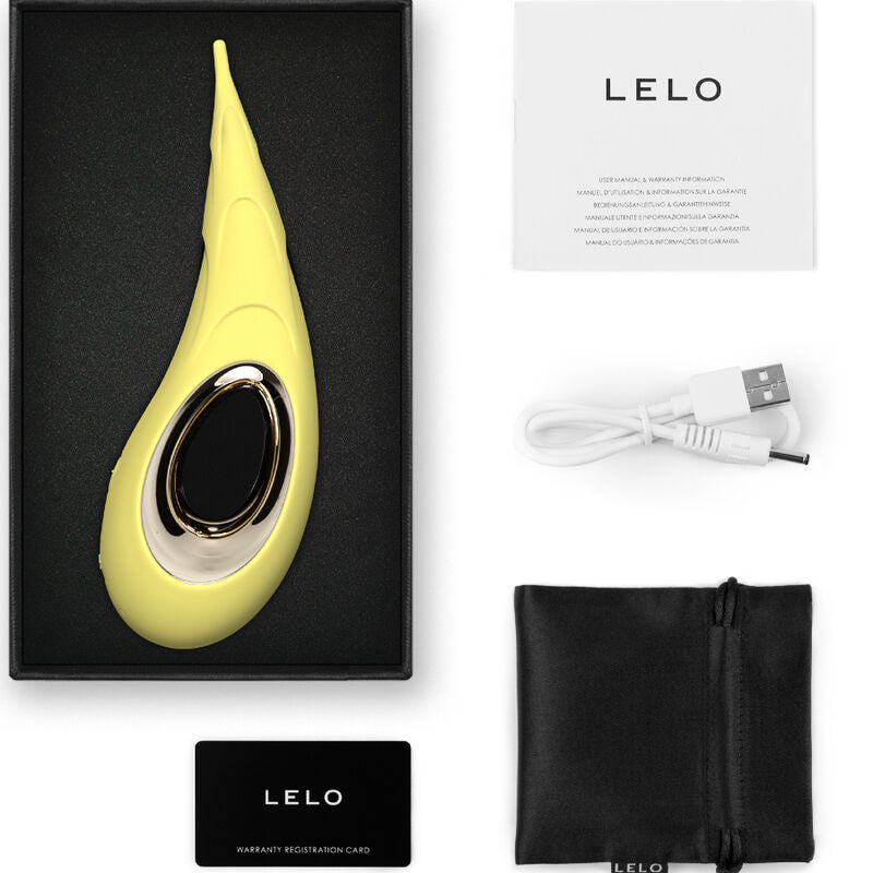 LELO - STIMULATEUR DE CLITORIS DOT CRUISE JAUNE - Sensualia