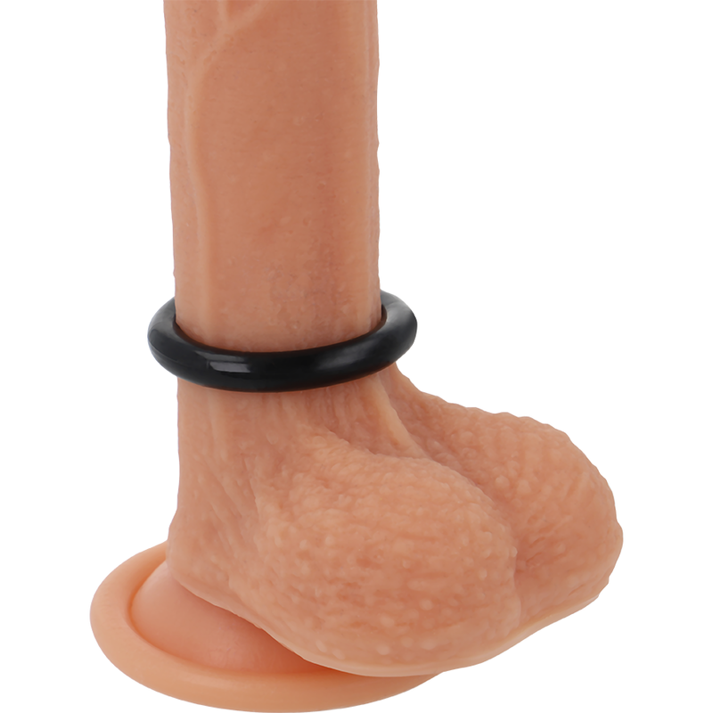POWERING - ANNEAU PÉNIS SUPER FLEXIBLE ET RÉSISTANT 3,5CM NOIR - Sensualia
