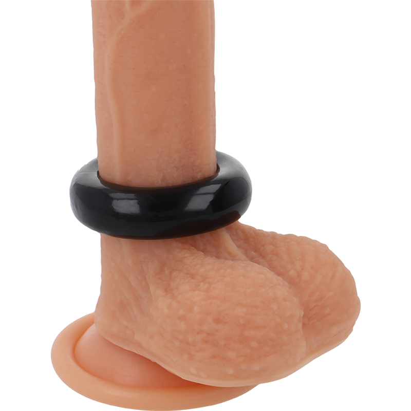 POWERING - ANNEAU PÉNIS SUPER FLEXIBLE ET RÉSISTANT 5CM PR03 NOIR - Sensualia