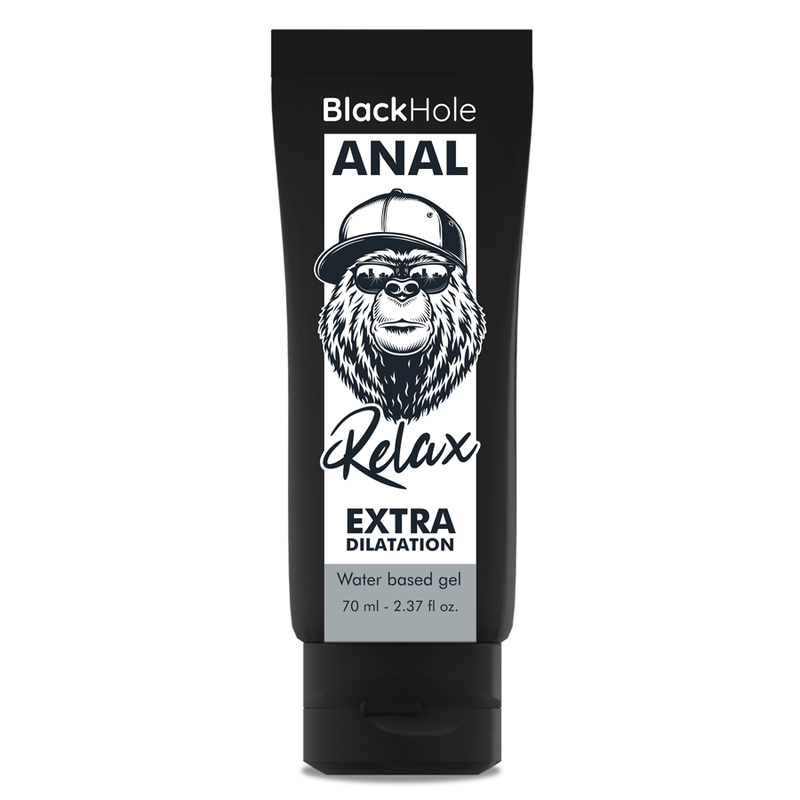 BLACK HOLE - GEL A BASE D''EAU DILATATION ANALE 70 ML - Sensualia