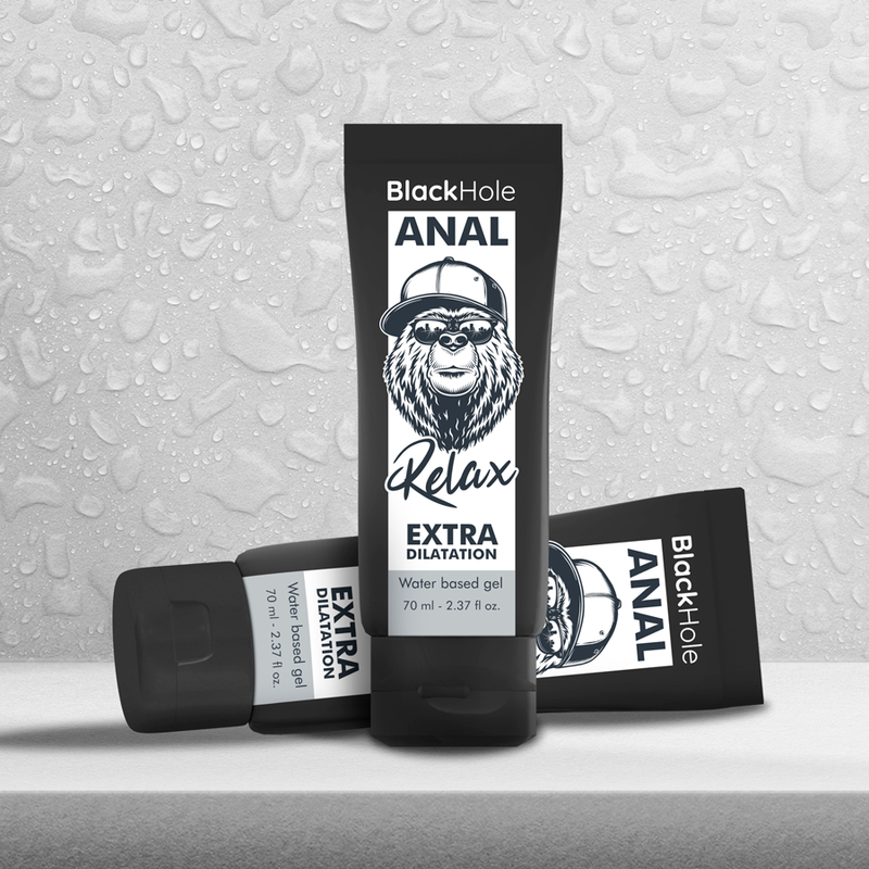 BLACK HOLE - GEL A BASE D''EAU DILATATION ANALE 70 ML - Sensualia