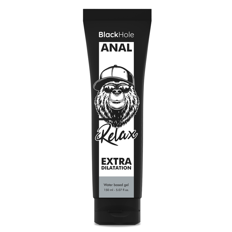 BLACK HOLE - GEL A BASE D''EAU DILATATION ANALE 150 ML - Sensualia