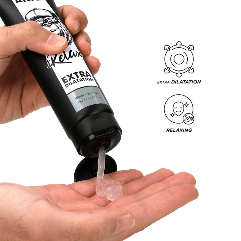 BLACK HOLE - GEL A BASE D''EAU DILATATION ANALE 150 ML - Sensualia