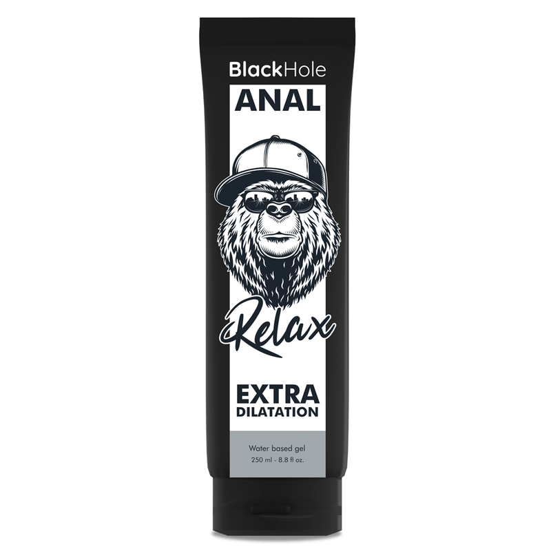 BLACK HOLE - GEL A BASE D''EAU DILATATION ANALE 250 ML - Sensualia