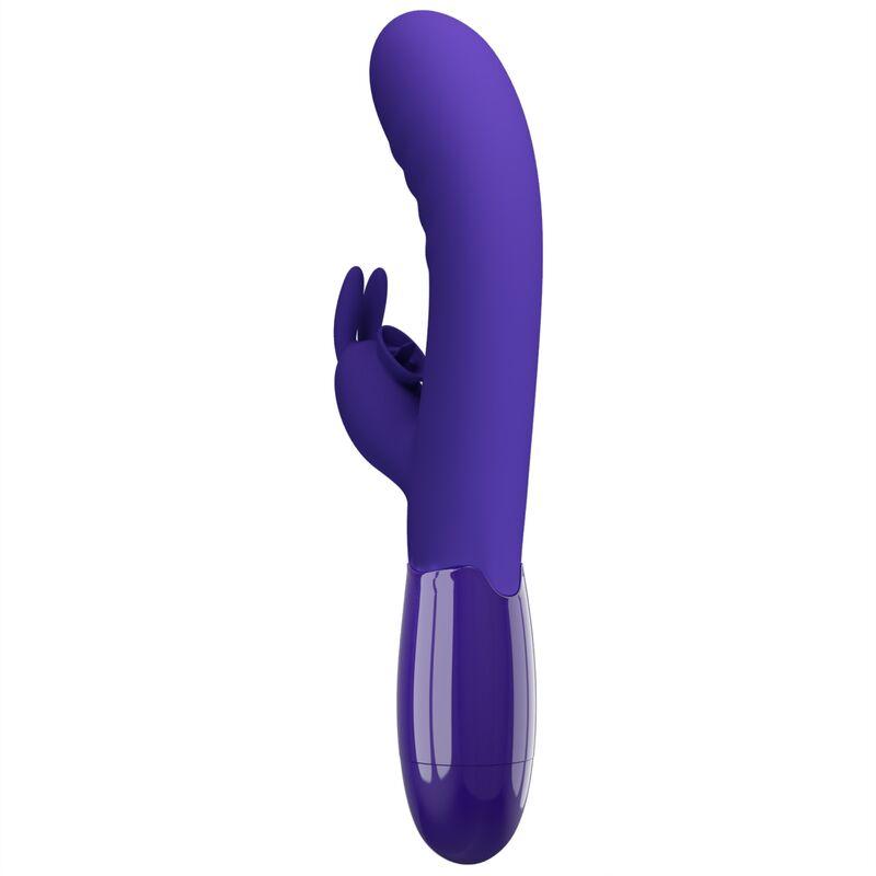 PRETTY LOVE - VIBRATEUR CERBERUS YOUTH LAPIN VIOLET - Sensualia